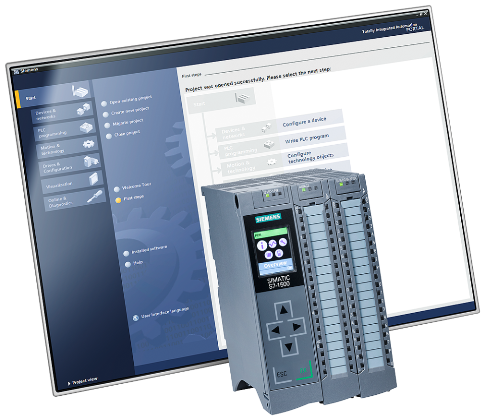 Siemens S71500 PLC based motion available from HMK
