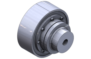 Siemens N-EUPEX Flexible Coupling Type O With Brake Drum