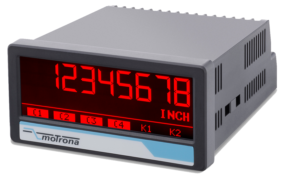 Motrona Electronic counters supplied by HMK